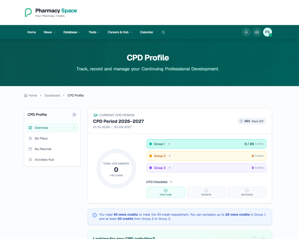 CPD Profile Preview
